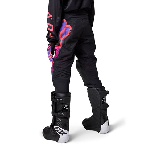 FOX YOUTH GIRLS 180 TOXSYK PANTS [BLACK/PINK]