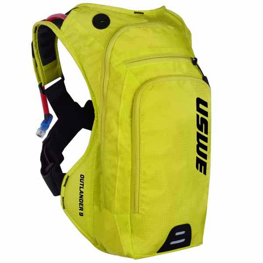 USWE Outlander 9 Hydration Pack - Crazy Yellow - 9L Volume