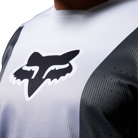 FOX 180 LEED JERSEY [BLACK/WHITE]