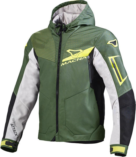 Macna Jacket Imbuz Green/Grey Waterproof