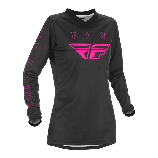 Fly 2021 F-16 Ladies Jersey - Black / Pink