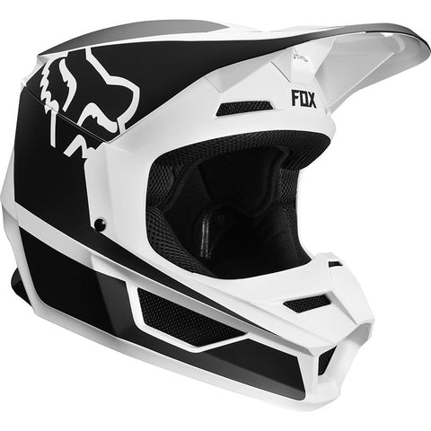 FOX YOUTH V1 PRZM HELMET [BLACK/WHITE]