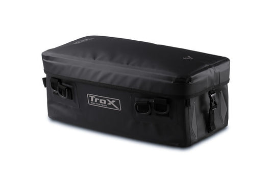 SW MOTECH TRAX EXPANSION BAG 600D NYLON 15L FITS ON TOP OF 37 OR 45L SIDE BOXES 45X15X22CM BLACK