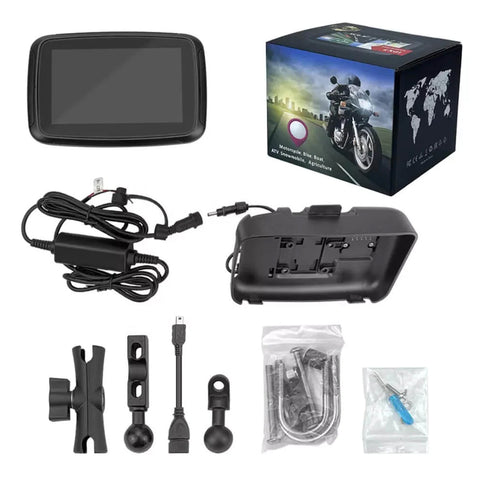 Ottocast Wireless Carplay & Android Auto 5" Screen For Motorcycles Ipx7