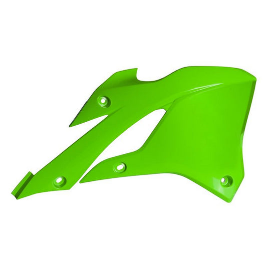 RADIATOR SHROUDS  RTECH KX85 KX100 22-23 GREEN