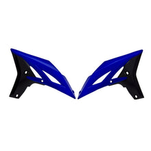 RADIATOR SHROUDS RTECH YZ250F 10-13 WR450F 12-15 BLUE BLACK