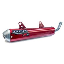 SILENCER DEP SHORTY GAS GAS MC125 21  HUSQVARNA TC125 19-21 KTM 125SX 19-21 RED