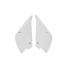 SIDEPANELS RTECH KAWASAKI KX85 98-13 KX100 04-13 WHITE