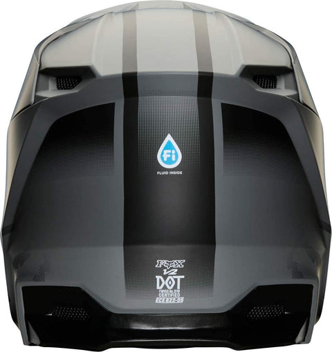 Fox Racing V2 Vlar Motocross Helmet Matt Black Medium