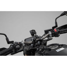 UNIVERSAL GPS MOUNT SW MOTECH KIT WITH NAVI CASE 2 SOCKET ARM FOR HANDLEBAR/MIRROR THREAD