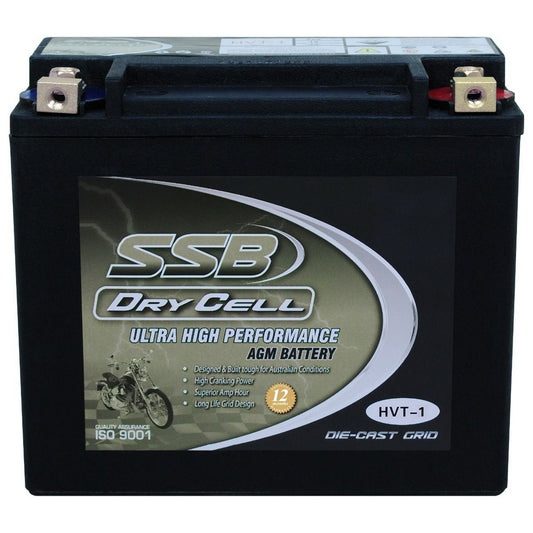 SSB BATTERY AGM 12V 18AH 450CCA ULTRA HIGH PERFORMANCE  DRY CELL