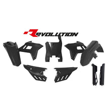 Plastics Kit Rtech Revolution Honda Crf250 R 22 23 Crf450 R 21 23 Black