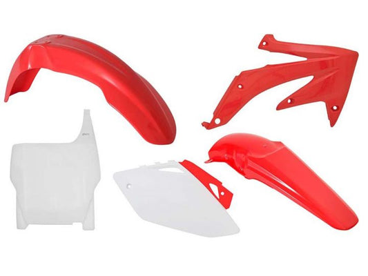 Plastic Kit Rtech Front &Rear Fenders Sidepanels &Radiator Shrouds&Front Numberplate Crf450 R 05 06