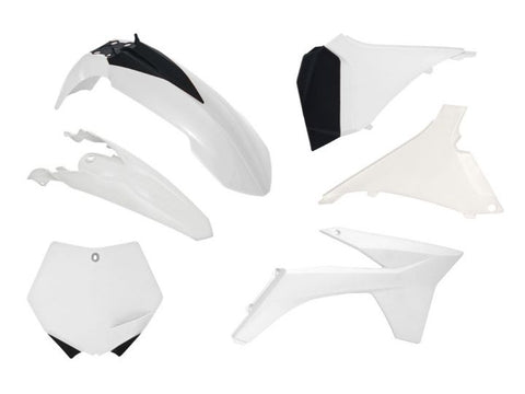 PLASTICS KIT RTECH FRONT FENDER REAR FENDER RADIATOR SHROUDS AIRBOX COVERS & FRONT NUMBER PLATE