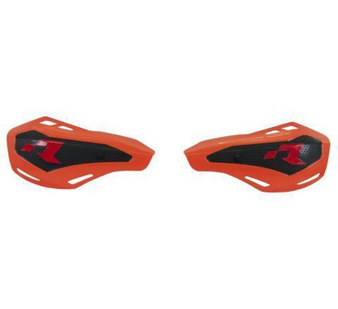 HANDGUARDS RTECH HP1 DURABLE LIGHT & VENTILATED 2 MOUNTING KITS MOUNTS TO HANDLEBARS /  LEVERS