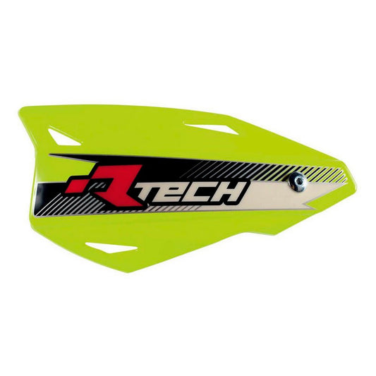 HANDGUARDS PAIR RTECH VERTIGO (INCLUDES MOUNTS) FLURO YELLOW