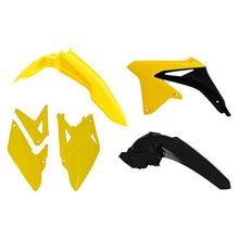 PLASTIC KIT RTECH OEM COLOURS 13-15 FRONT FENDER & SIDE PANELS SHROUDS REAR FENDER RMX450 10-20