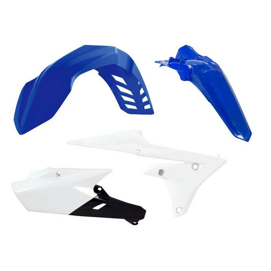 *PLASTICS KIT RTECH W/ FRONT & REAR FENDERS SIDEPANELS & RADIATOR SHROUDS YAMAHA WR250F WR450F