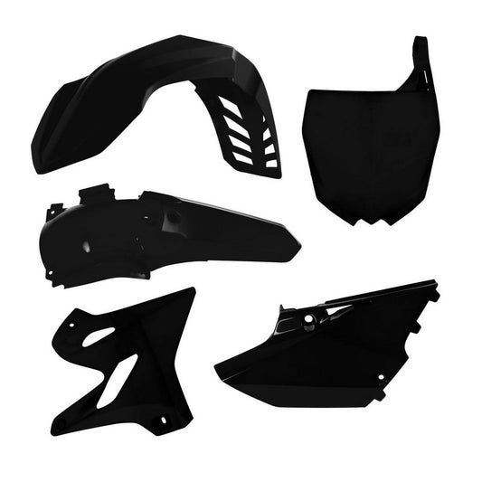 PLASTICS KIT RTECH YAMAHA  YZ125 YZ250 15-21 YZ250X 16-21 BLACK