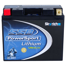 Motorcycle And Powersports Battery Lithium Ion Phosphate 12 V 6 Ah 120 Cca By Ssb High Performance