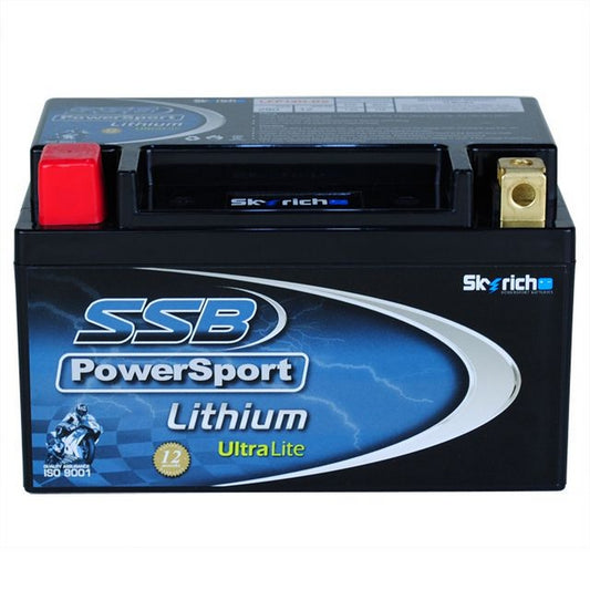 SSB LITHIUM ION 12V 290CCA MOTORCYCLE AND POWERSPORTS BATTERY