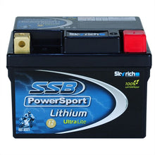 MOTORCYCLE AND POWERSPORTS BATTERY 12V 150CCA LIGHTWEIGHT LITHIUM ION PHOSPHATE  BY SSB HIGH PERFORM