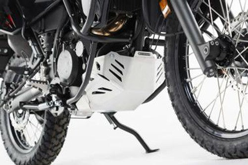 Bashplate Sw Motech Aluminium Silver Kawasaki Klr650 08 On