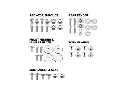 Body Panel Fastener Bolt Kit Psychic Honda Crf250 R 04 05 Crf250 X 04 Crf450 X 04