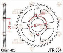 *SPROCKET REAR PSYCHIC YAMAHA PW80 82-06 TTR90 00-07 TTR110 08-21