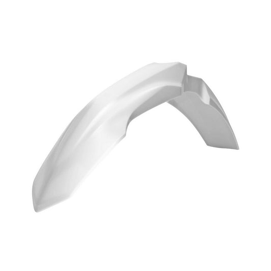 *FRONT FENDER RTECH HONDA CRF450R CRF450RX 17-20 CRF250R 18-21  CRF250RX CRF450L CRF450X 19-21 WHITE