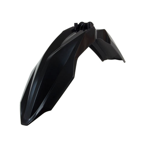 FRONT FENDER RTECH HUSQVARNA TC449 TC511 TE449 TE511 11-13 BLACK