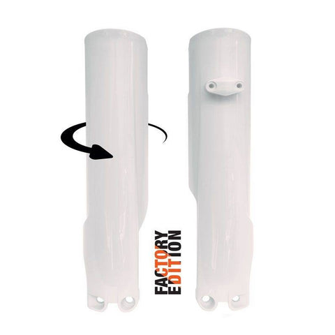 Fork Protectors Guards Rtech Husqvarana Tc125 Tc250 Fc250 Fc350 Fc450 23 24 White