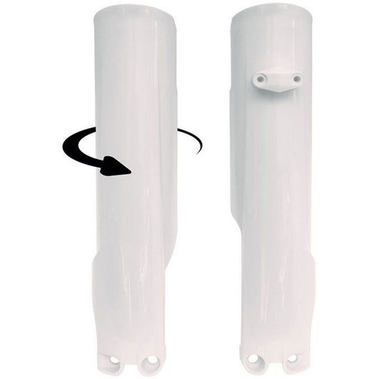 Fork Protectors Guards Rtech Full Wrap Husqvarana Tc125 Tc250 Fc250 Fc350 Fc450 23 24 White