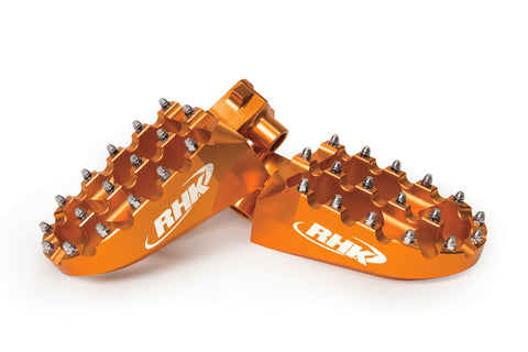 RHK PURSUIT FOOTPEGS ORANGE