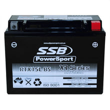 MOTORCYCLE AND POWERSPORTS BATTERY (YTX15L-BS) AGM 12V 13AH 340CCA BY SSB HIGH PERFORMANCE