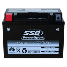 MOTORCYCLE AND POWERSPORTS BATTERY (YTZ14-S) AGM 12V 1.1AH 340CCA SSB HIGH PERFORMANCE