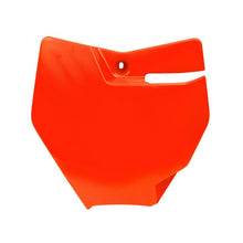 FRONT NUMBER PLATE KTM 85SX 18-21 ORANGE