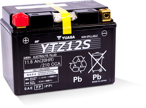 Yuasa YTZ12S Battery Japanese Factory Sealed