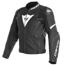 Dainese Men's Arvo 4 Leather Jacket - Matte black/ White