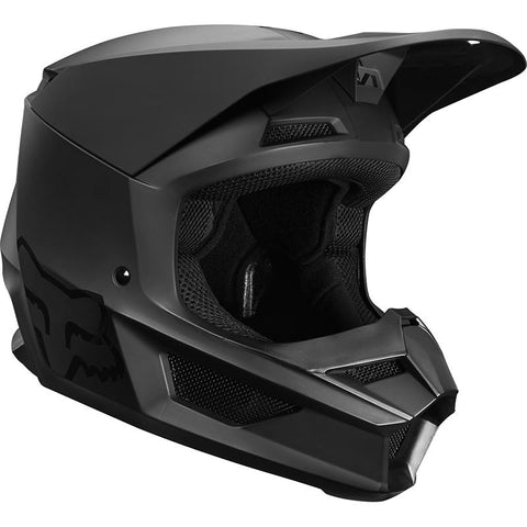 FOX YOUTH V1 HELMET [BLACK] ECE/DOT