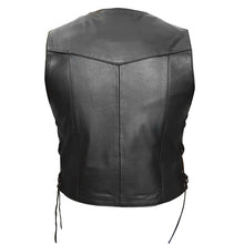 Black Leather Vest