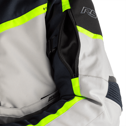 RST MAVERICK TEXTILE JACKET [BLUE/FLO YELLOW]