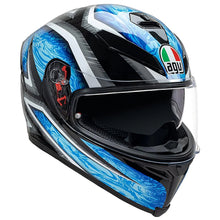 AGV K5 S [KUNAI BLACK CYAN SILVER] 1