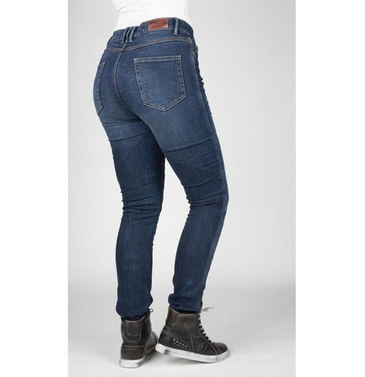 Bull-It Ladies One-Skin Covert Blue Straight Jeans