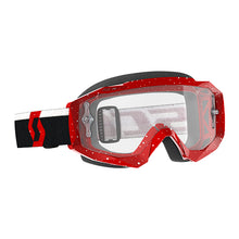 Hustle X MX Goggle Red/White Clear Works Lens