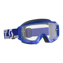 Hustle X MX Goggle Blue/White Clear Works Lens