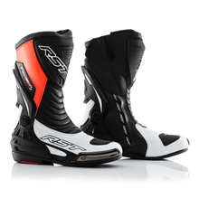 RST TRACTECH EVO 3 SPORT BOOT [WHITE/FLO RED]