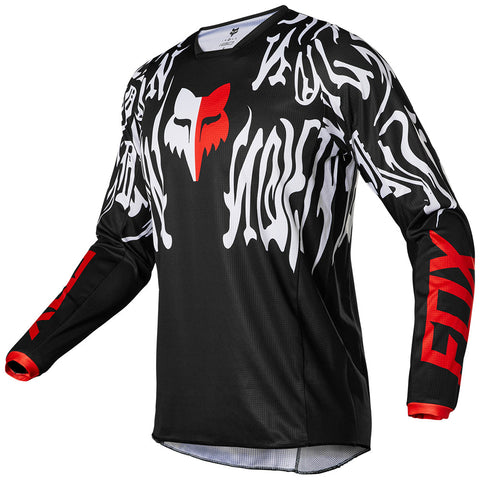 FOX 180 PERIL JERSEY [BLACK/RED]