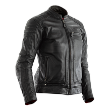 RST ROADSTER 2 LADIES LEATHER JACKET [BLACK]