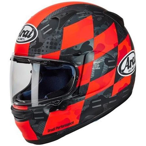 Arai Profile-V Full Face Helmet - Patch Red